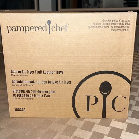 Pampered Chef Kitchen New Pampered Chef Deluxe Fruit Leather Trays